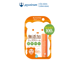 Son dưỡng môi cấp ẩm Kissme Mommy dành cho bé từ 06 tháng tuổi