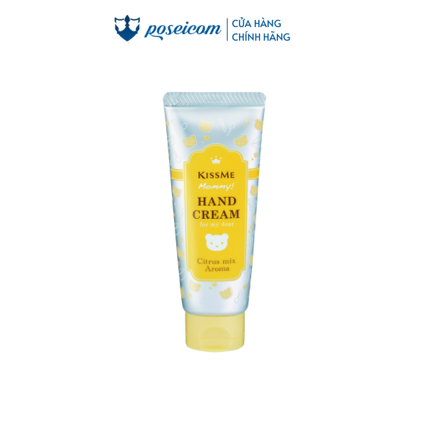 Kem dưỡng da tay cấp ẩm Kissme Mommy dành cho bé từ 06 tháng tuổi