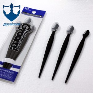 Dạo cạo lông mày nữ cán dài Kai (Set 3)