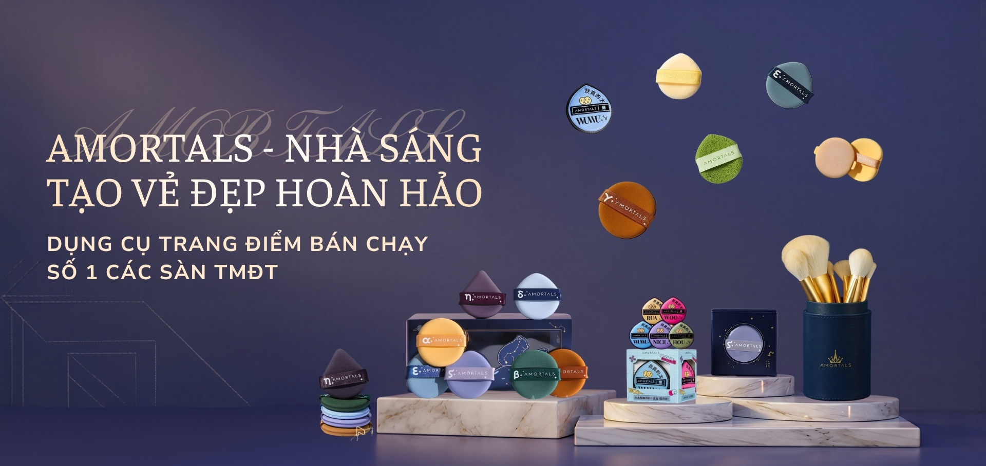 Dụng cụ trang điểm Amortals