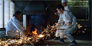 Nghệ nhân rèn kiếm thủ công tại thành phố Seki Nhật Bản