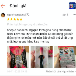 Review chuốt mi Kissme 1